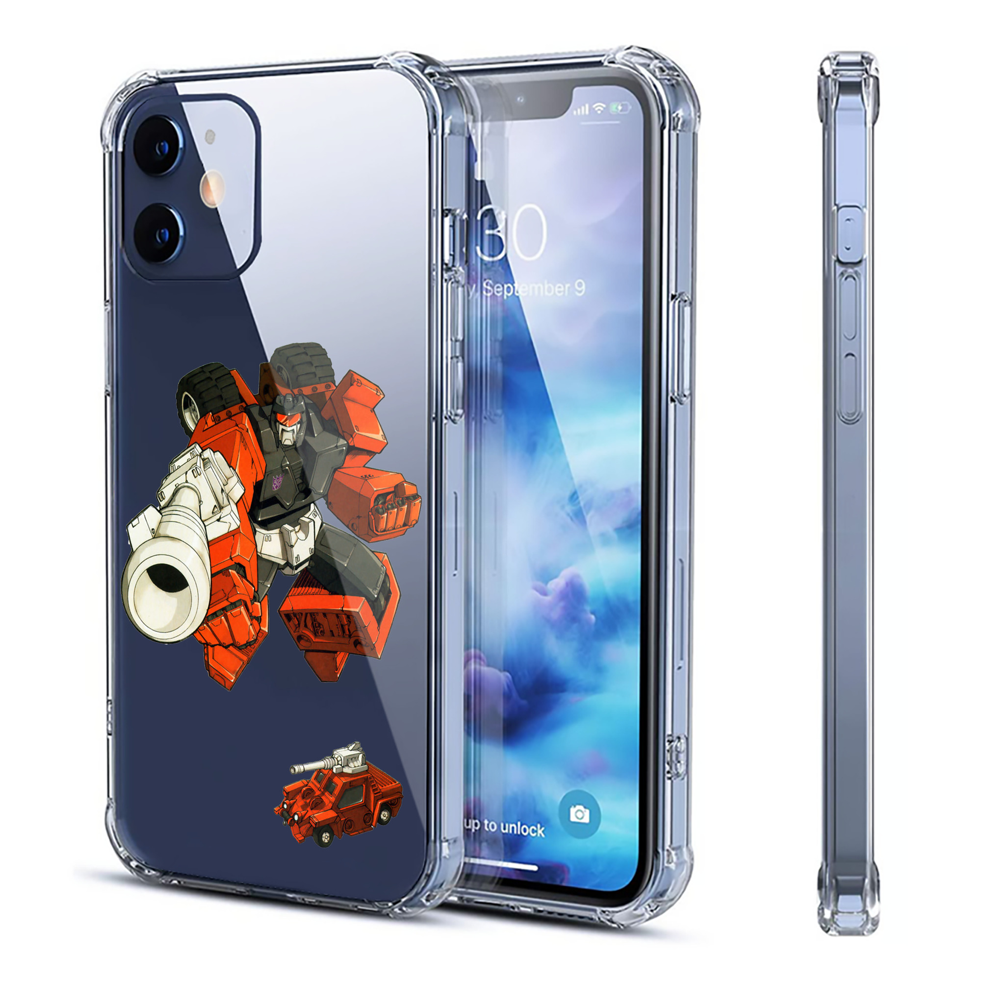 （画像用）  【iPhone 12シリーズ対応】透明スマホケース（クリアソフトケース）